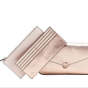 Fendi Wallet on Chain Kan F Bag Copper/Pink